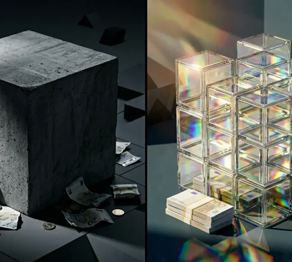 Comparaison visuelle entre contrat groupe bancaire et assurance déléguée pour un prêt immobilier