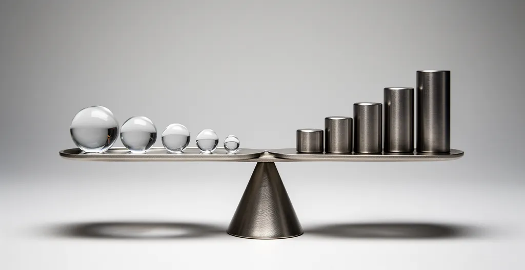 Représentation visuelle du mécanisme d'un crédit amortissable et de la répartition des intérêts sur la durée