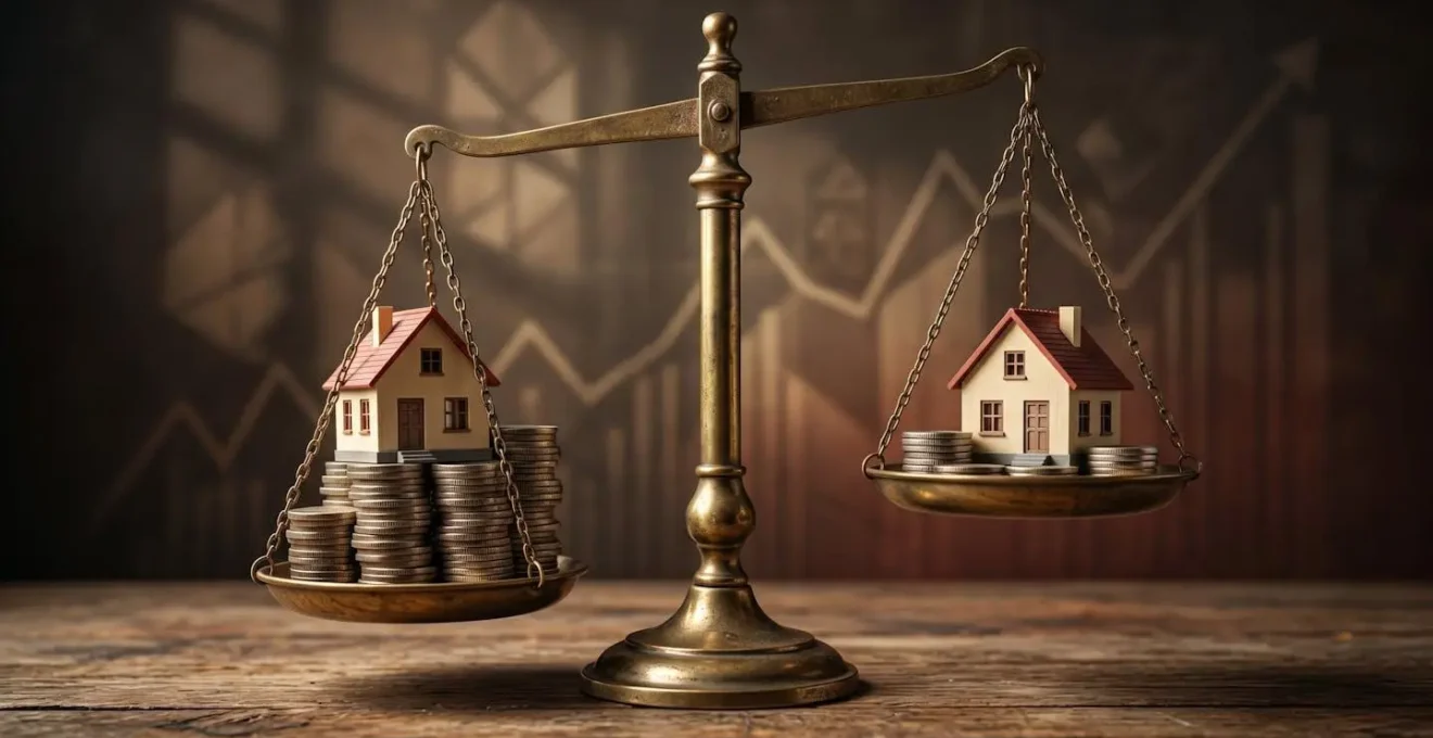 Graphique comparatif illustrant l'évolution de la charge fiscale selon les stratégies de remboursement